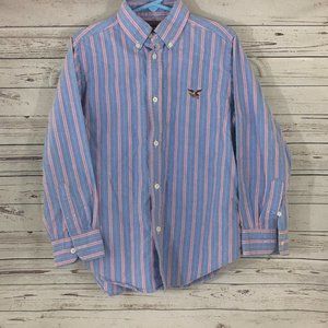 American Living  stripe boys shirt size 7 long sleeve